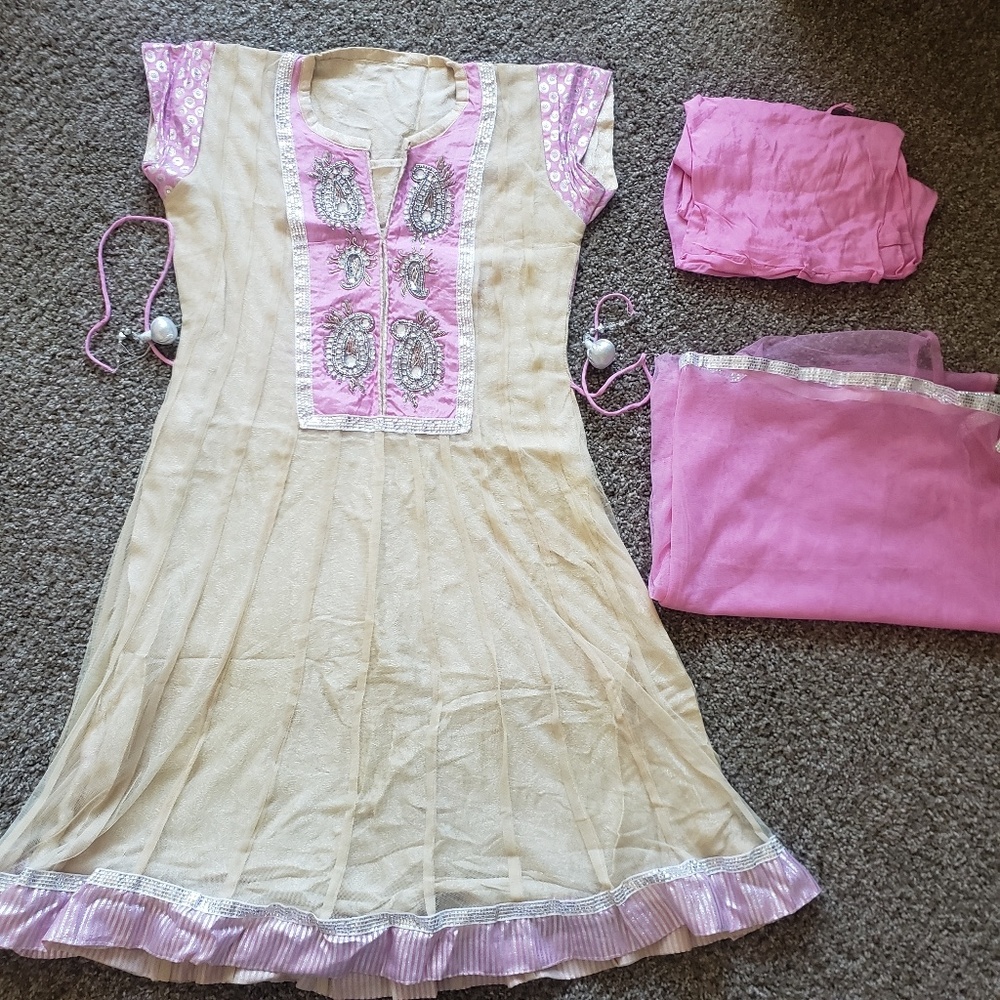 Indian salwar kameez punjabi suit dress an…